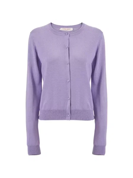 Cardigan Carolina Herrera violet