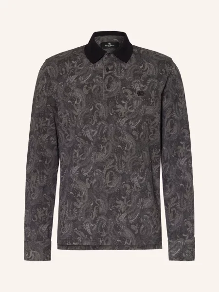 Etro Koszulka Polo Piqué grau