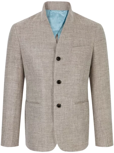 Блейзър Shanghai Tang с V-образно деколте кафяво