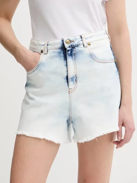 Versace Jeans Couture Szorty Kobieta Spodnie niebieski