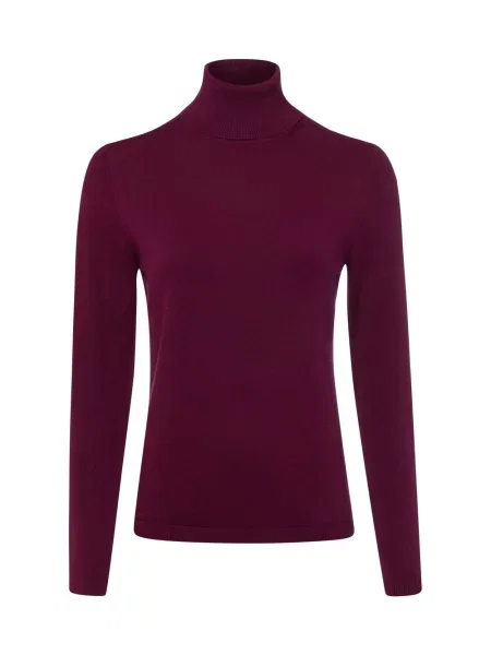 Brookshire bluzka z golfem Kobiety lila S