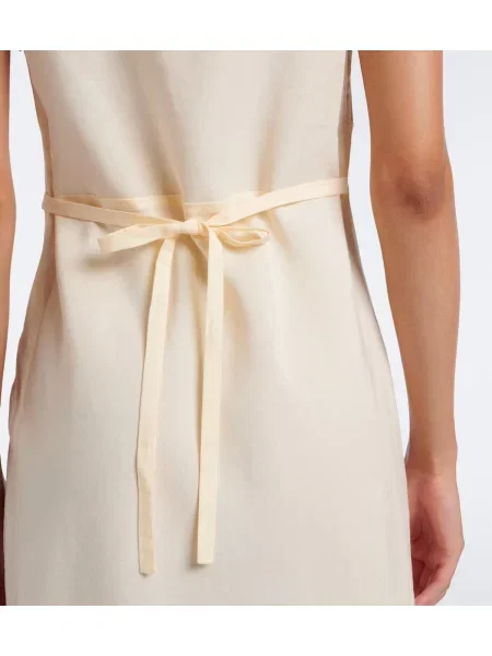 Rochie Posse cu broderie galben