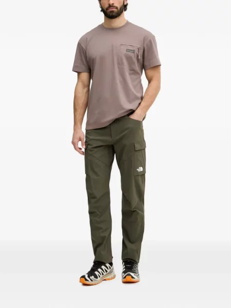 Pantaloni cargo The North Face cu imagine verde
