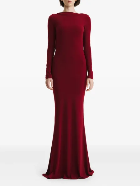 Rochie maxi 2310 Studio de costum roșu