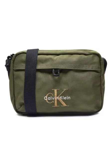 Geantă crossover Calvin Klein Bold Camera Bag verde