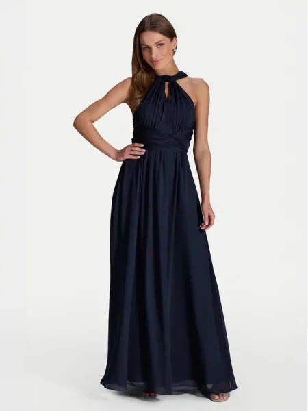 Večerna obleka Swing modra