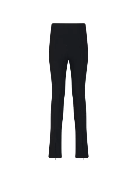 Pantaloni The Frankie Shop tricotate negru