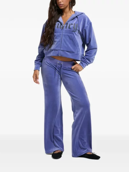 Pantaloni Juicy Couture albastru