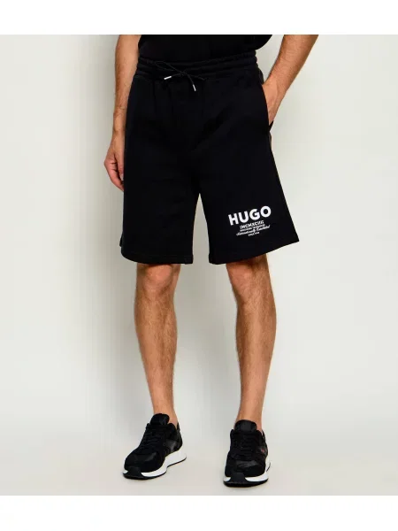 Hugo Blue Pantaloni scurți Nomario negru