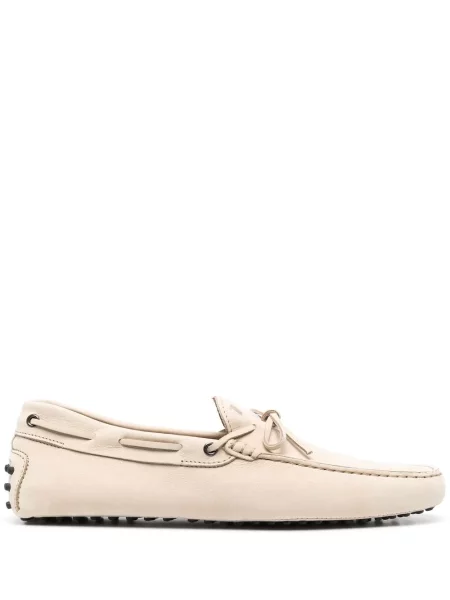 Pantofi loafer Tod's cu funde din piele