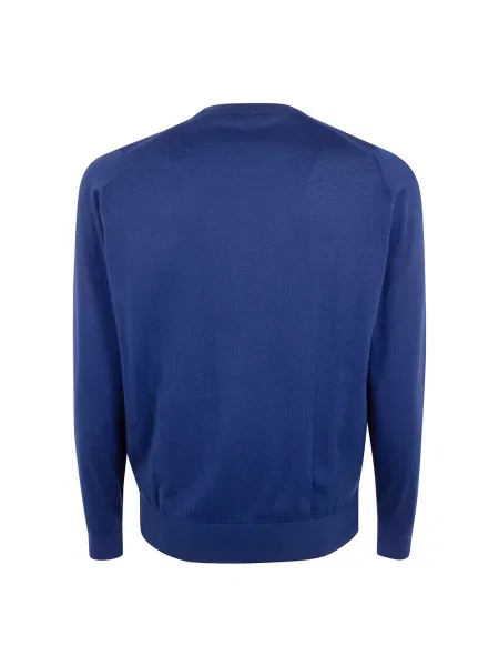 Sweter John Smedley niebieski