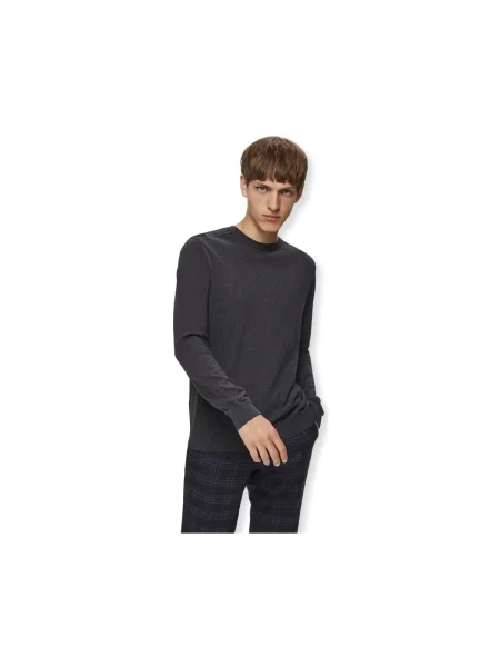 Pulover Selected tricotate melange