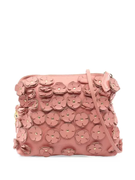 Geantă Burberry Prorsum cu model floral cu aplicații roz