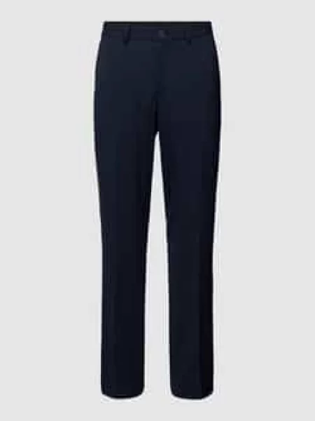 Spodnie materiałowe o kroju slim fit w kant model ‘DELON’ Selected Homme