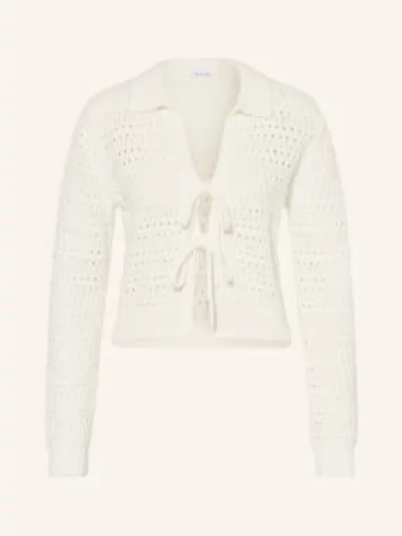 Mrs & Hugs Kardigan weiss biały