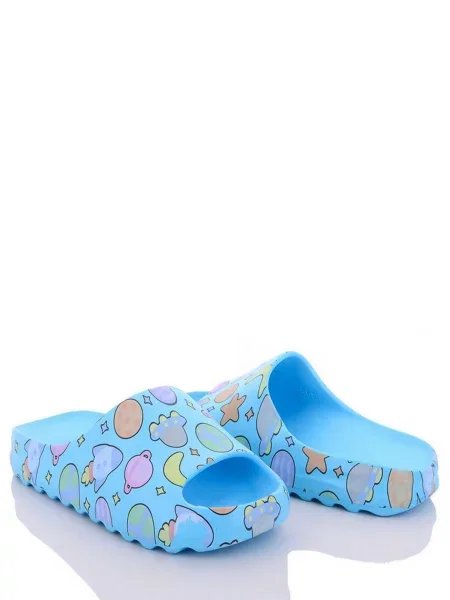 Шлепанцы Caroc голубые