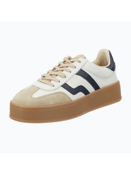 Încălțăminte pentru femei GANT Cuzmani off white/blue alb