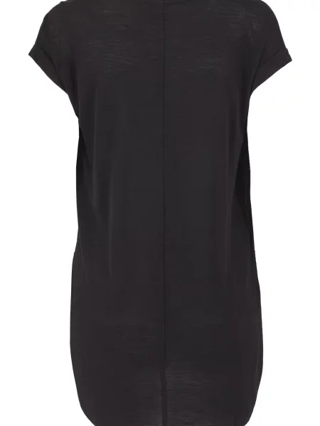 Spate lung tricou Urban Classics lung negru