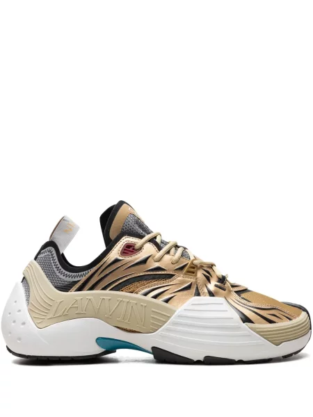 Sneakerși Lanvin auriu
