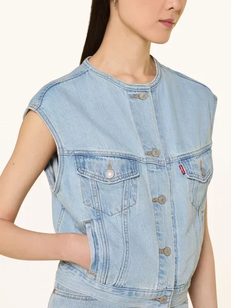 Levi's® Kamizelka Dżinsowa blau niebieska