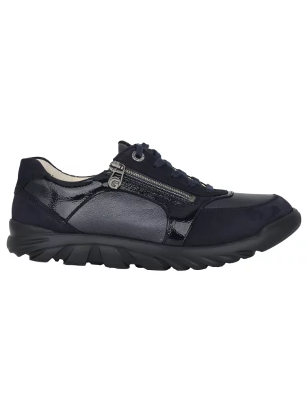 Sneakersy Ganter skórzane niebieskie