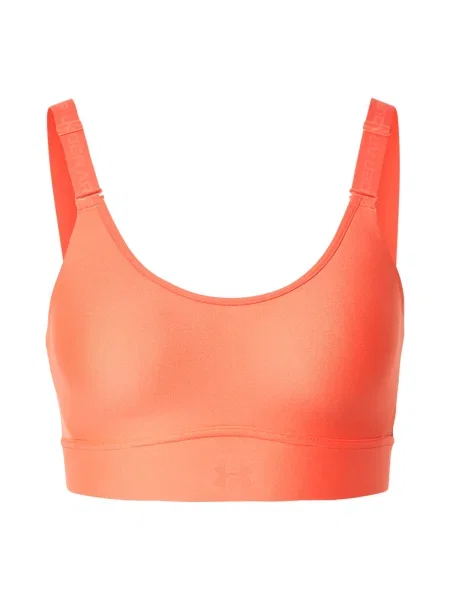 UNDER ARMOUR Sportovní podprsenka Infinity oranžově červená