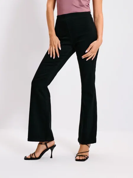 Джинсы клеш Sinsay черные