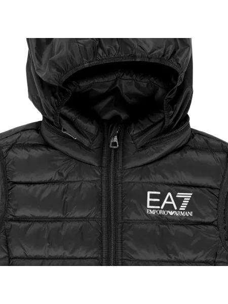 Geacă copii Emporio Armani Ea7 negru