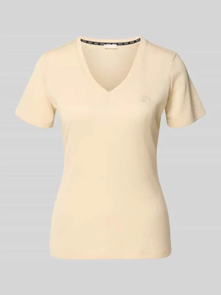 T-shirt o kroju regular fit z mieszanki Liu Jo Sport