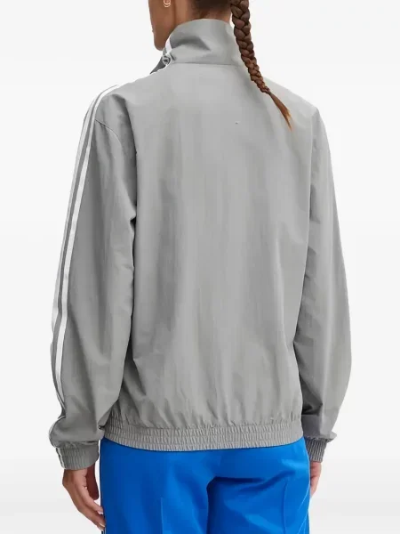 Kurtka Adidas w paski zielona