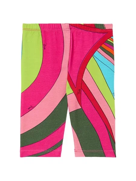 Legginsy dziecięce Pucci różowe