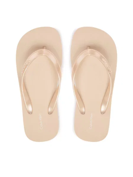 Dámske žabky Calvin Klein Tpu Metallic whisper pink ružová