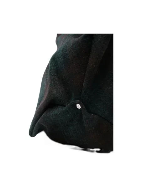 Duża torebka Vivienne Westwood wełniana zielona