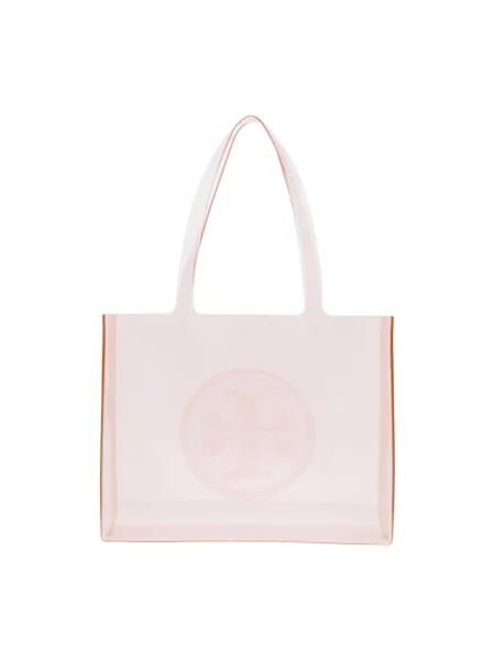 Shopperka Tory Burch różowa