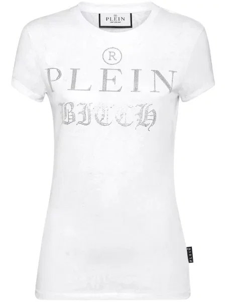 Tricou Philipp Plein alb