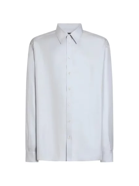 Cămașă Dolce & Gabbana de mătase gri