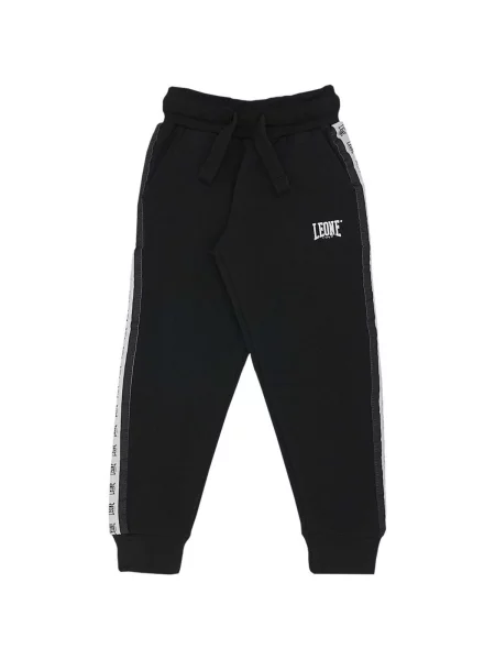 Pantaloni sport copii Leone 1947 negru