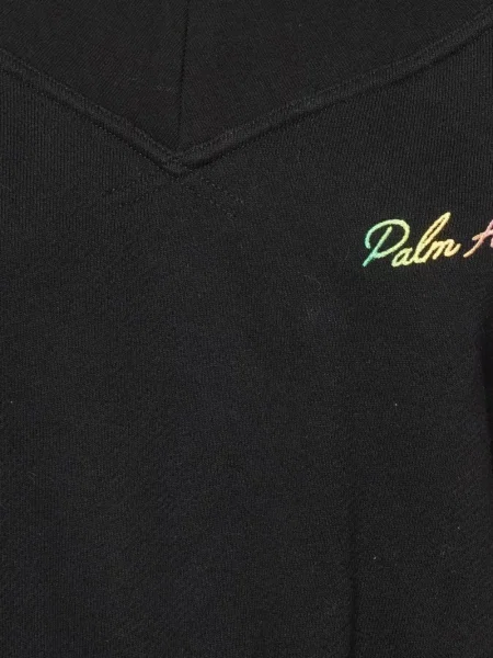 Hanorac Palm Angels cu broderie negru