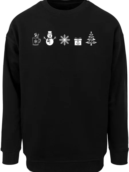 Pulover Merchcode črna