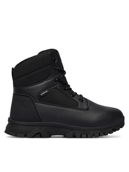 Calvin Klein Snehule Lace-Up Bootie D čierna
