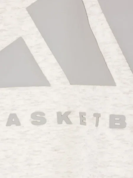 Zomšinis raštuotas džemperis Adidas balta