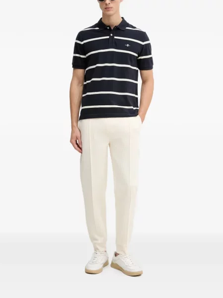 Scurt tricou polo Gant albastru
