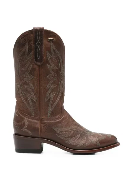 Botine Mexicana din piele maro
