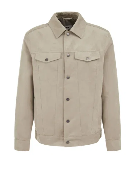 WE Fashion Geacă de primăvară-toamnă taupe gri