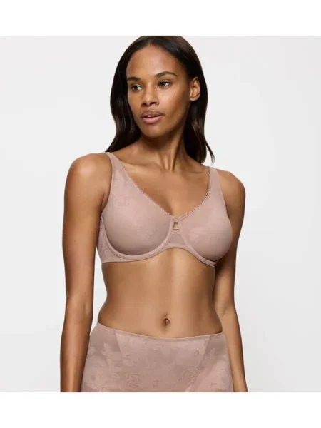 Triumph Sutien cu armătură Wild Rose Sensation Maro roz