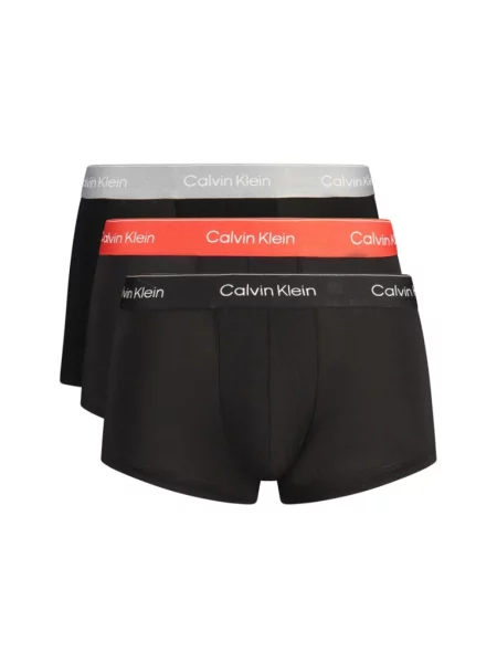 Bokserki Calvin Klein Low Rise Trunk 3 pary black/adrenaline rush/white/black czarne