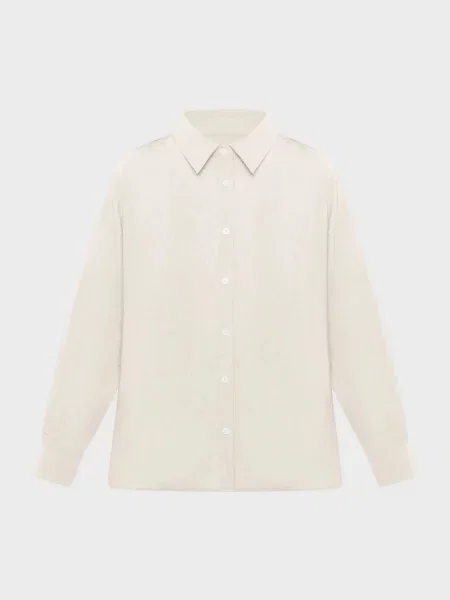 Сорочка повсякденна PRPY віскоза/нейлон бежевий