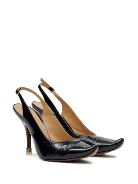 Pantofi cu toc Maison Margiela slingback negru