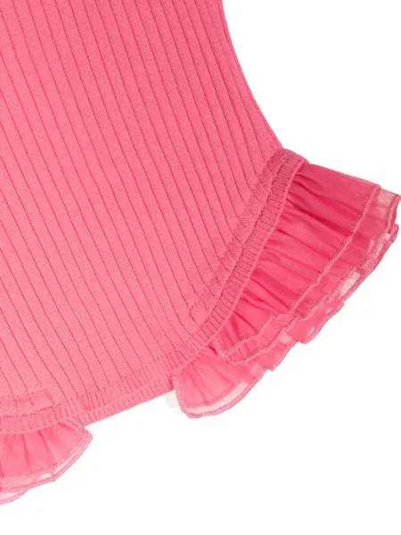 Top dziecięcy Twinset różowy