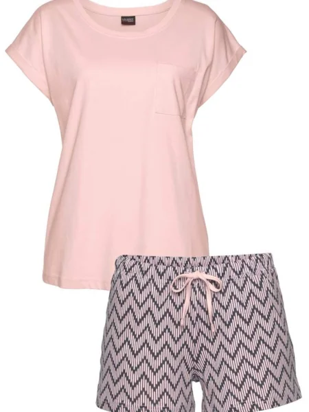 VIVANCE Pijama roz gri